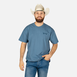 Playera Kimes Ranch Cavell Blue Jean Caballero