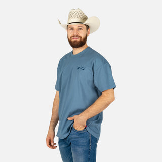 Playera Kimes Ranch Cavell Blue Jean Caballero