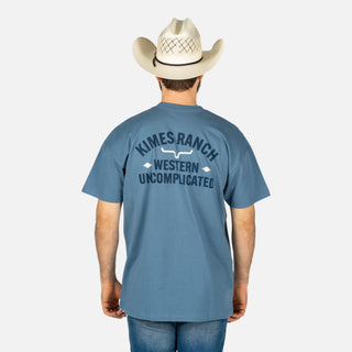 Playera Kimes Ranch Cavell Blue Jean Caballero