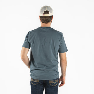 Playera Wrangler Rodeo Gris Caballero