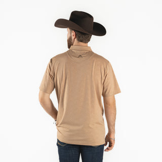 Playera Polo Denver Kaki Caballero