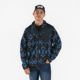 Chamarra Wrangler Aztec Azul Caballero
