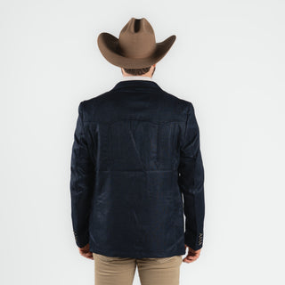 Saco Vaquero McAllen Yucateco Navy Caballero