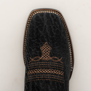 Bota Cuadra Cuello de Toro Negro Caballero