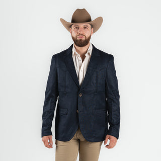 Saco Vaquero McAllen Yucateco Navy Caballero