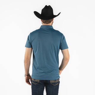 Playera Polo Rodeo Petróleo Caballero