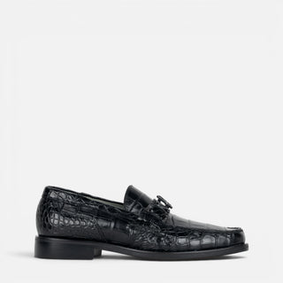 Zapatos Franco Cuadra Alligator Negro Caballero