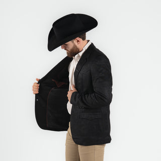 Saco Vaquero McAllen Yucateco Black Caballero