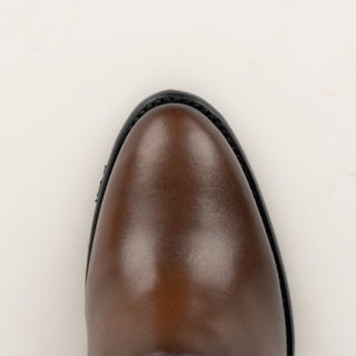 Botín Cuadra Res Crust Miel Dama