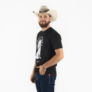 Playera Kimes Ranch Night Call Black Caballero
