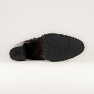 Botín Cuadra Res Crust Miel Dama