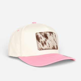 Gorra Pelo Rosa Beige
