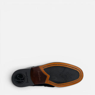 Zapatos Franco Cuadra Alligator Negro Caballero