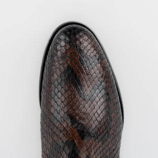 Bota Franco Cuadra Pitón Mol Becerro Milan Chocolate Dama