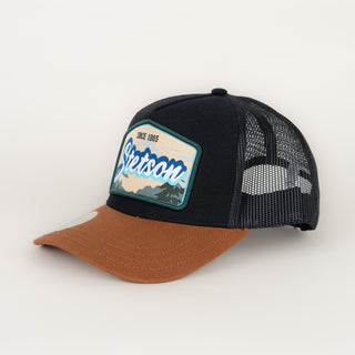 Gorra Stetson Negro Mostaza