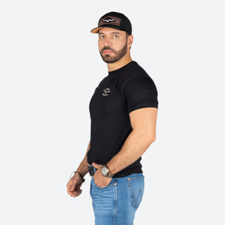 Playera Kimes Ranch Flying High Black Caballero