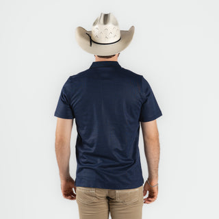Playera Polo Cuadra Navy Caballero