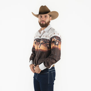 Camisa Rodeo Cenefa Caballero