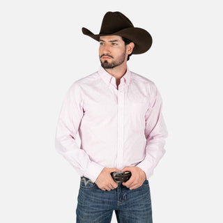Camisa Ariat Lilac Snow Paisley Print Caballero
