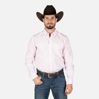 Camisa Ariat Lilac Snow Paisley Print Caballero
