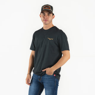 Playera Kimes Ranch Waspy RP Black Caballero