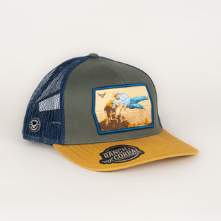 Gorra Ranch & Corral Achatada de Novillo 21