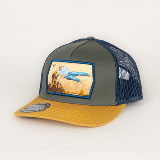 Gorra Ranch & Corral Achatada de Novillo 21