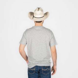 Playera Wrangler Gris Caballero