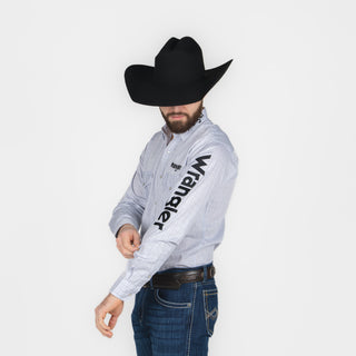 Camisa Wrangler Logo Negro Caballero