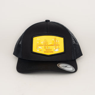 Gorra Waco Western Killeen Negro