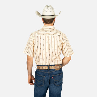 Camisa Kimes Ranch Gunner Natural Caballero