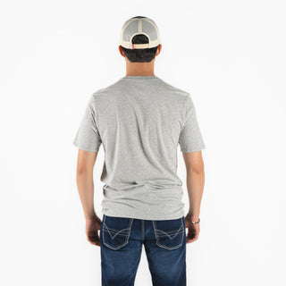 Playera Wrangler Jinete Gris Caballero