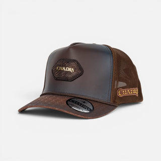 Gorra Cuadra Caimán Bronze