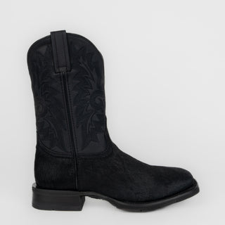 Bota Caborca Isaac Pelo Negro Azabache Caballero
