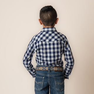 Camisa Wrangler Cuadros Niño