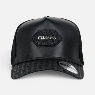 Gorra Cuadra Mantarraya Balck