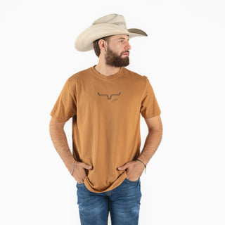 Playera Kimes Ranch Up Oh Rp Brown Caballero