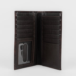 Billetera Nocona Cincelado Miel Caballero