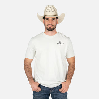 Playera Kimes Ranch Lucky B Vintage Hauler Natural Caballero