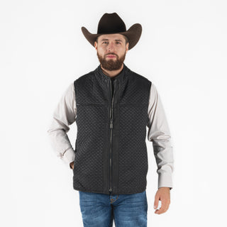 Chaleco Cuadra Borrego Matna Brown Doble Vista Caballero