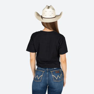 Blusa Kimes Ranch Lucky Boot For Walkin Black Dama