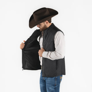 Chaleco Cuadra Borrego Matna Brown Doble Vista Caballero