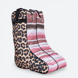 Estuche Para Botas Twister Anial Print Café