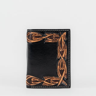 Billetera Nocona Piel Negro Caballero