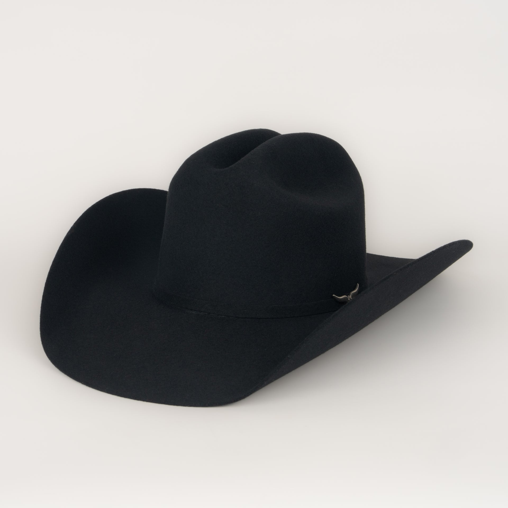 Texana Vaquera Unisex de Fieltro Sintético Color Negro Estilo Western – Hooch HTD-51
