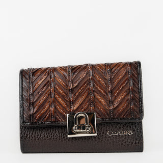 Cartera Cuadra Res Chocolate Dama
