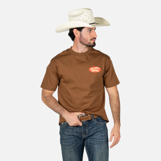 Playera McAllen Range Camel Caballero