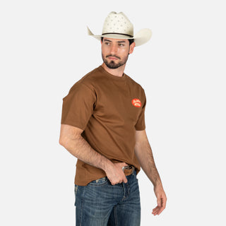 Playera McAllen Range Camel Caballero