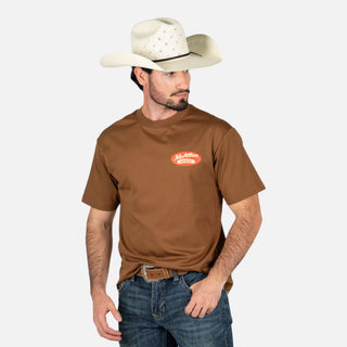 Playera McAllen Range Camel Caballero