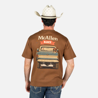 Playera McAllen Range Camel Caballero